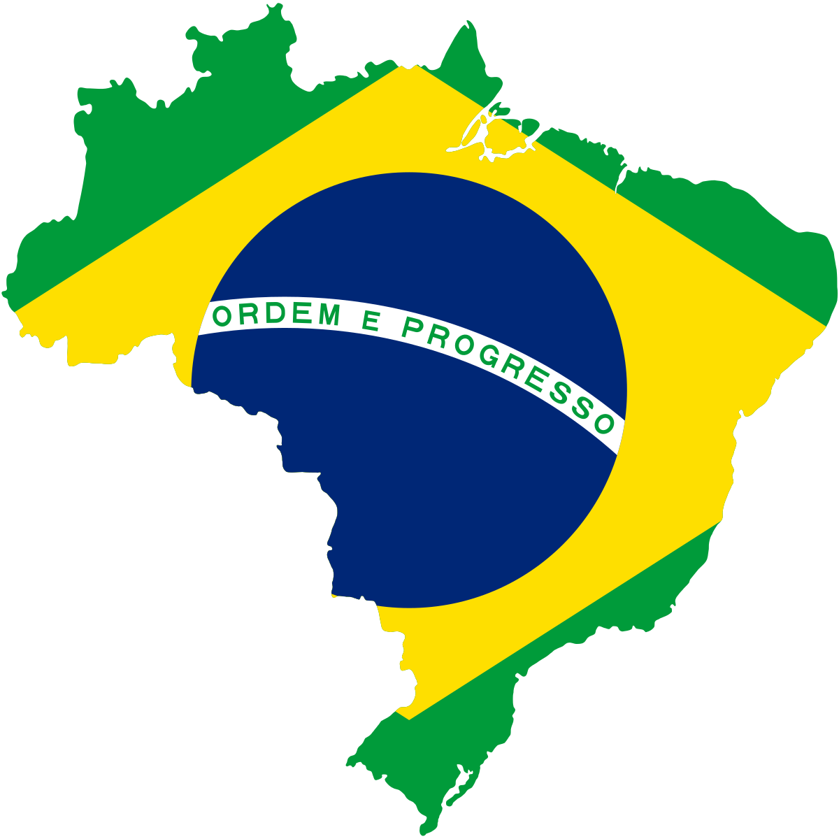 ब्राजील का नक्शा