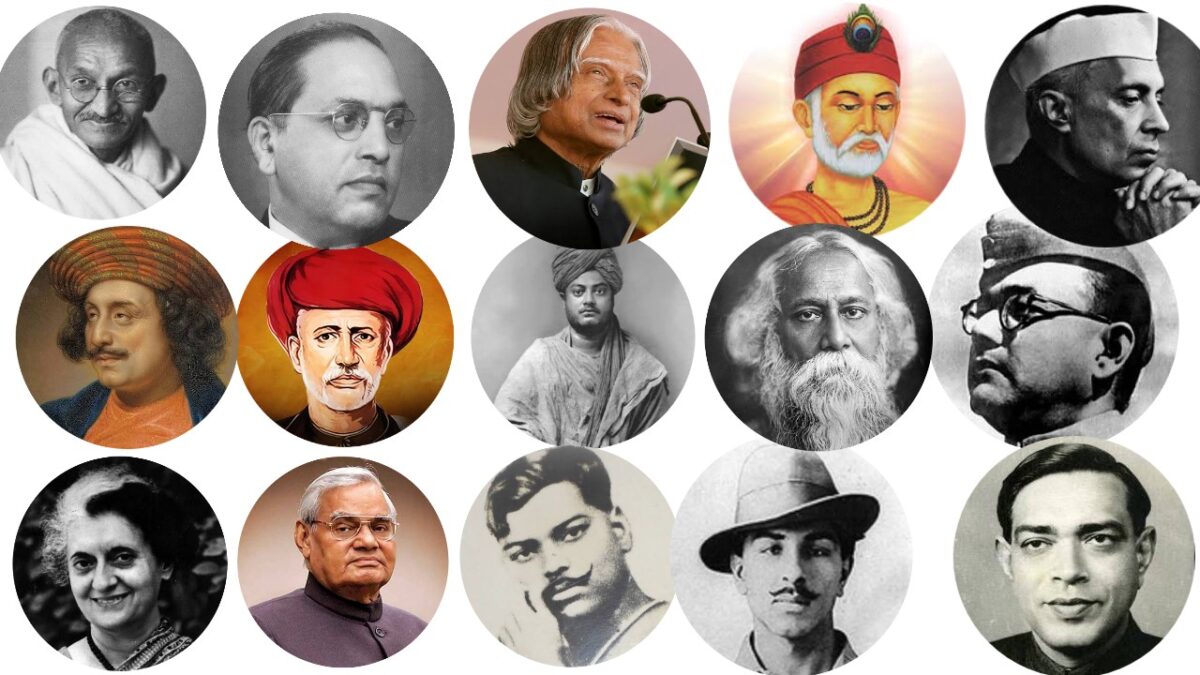 भारत के महान व्यक्तित्व Great Personalities of India