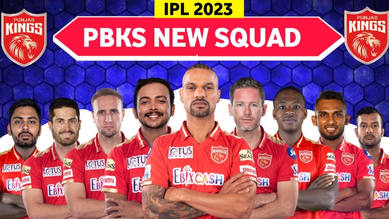 पंजाब किंग्स इलेवन टीम IPL 2023