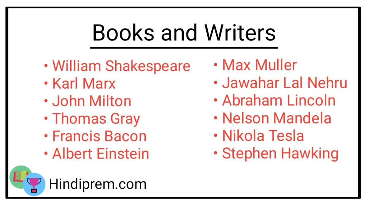 Books and Writers